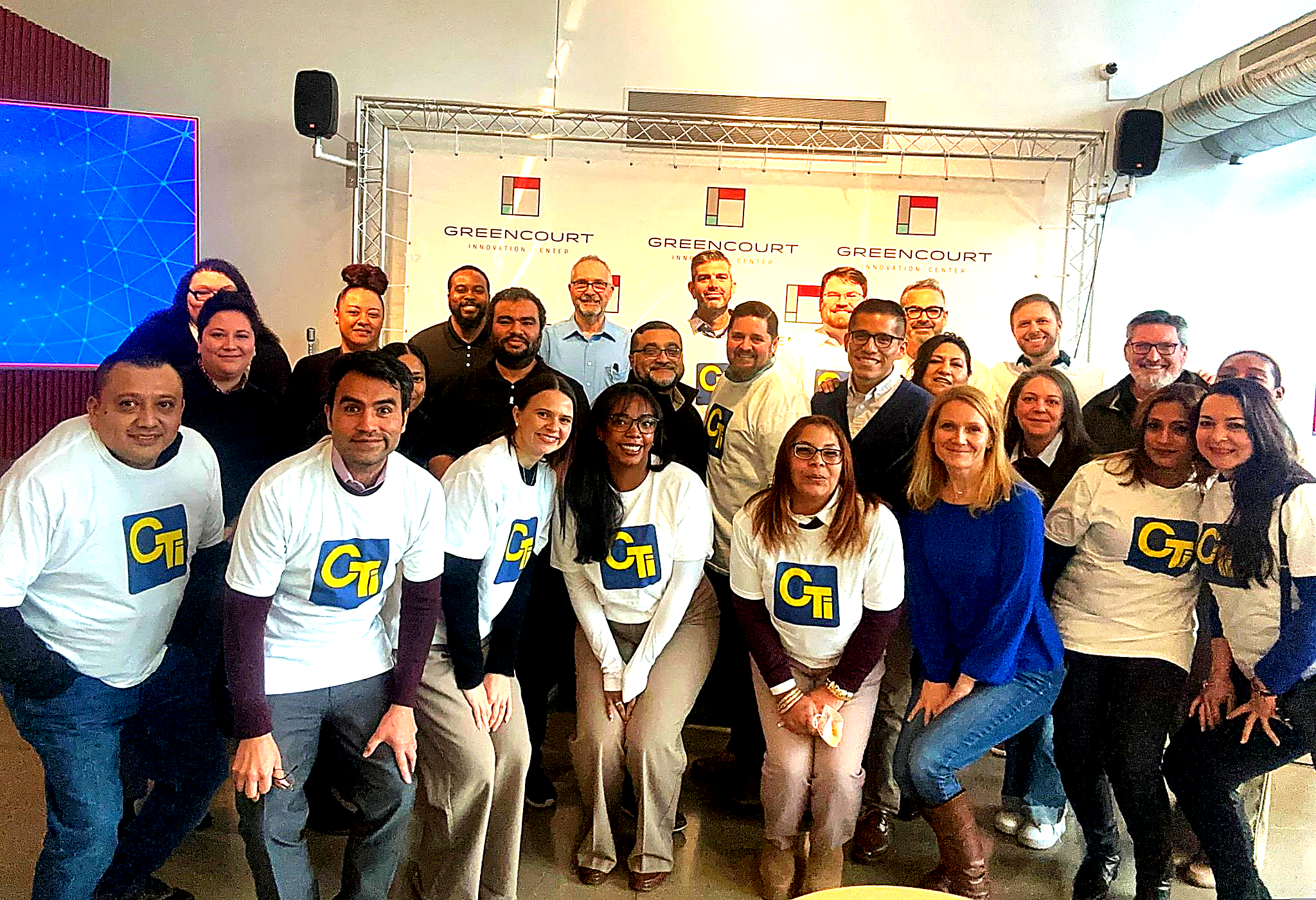 Group photo of CTI team
